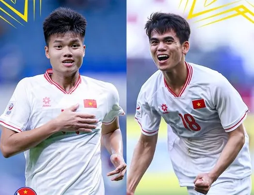 Hai chân sút Văn Tùng và Văn Khang cùng "nổ súng" ở vòng bảng