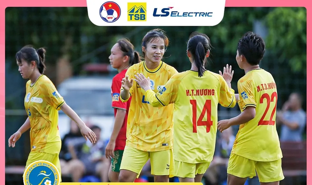 Đội nữ TPHCM đang có phong độ tốt ở giải bóng đá nữ VĐQG 2024