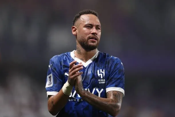 Neymar trở lại thi đấu sau hơn 1 năm dưỡng thương trong trận Al-Hilal gặp Al-Ain. Ảnh: Getty