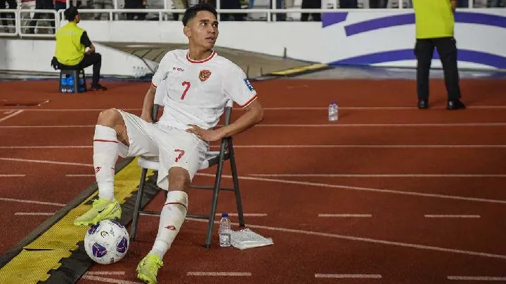 Marselino sau trận thắng Saudi Arabia 2-0 (Ảnh Tempo.co).jpg