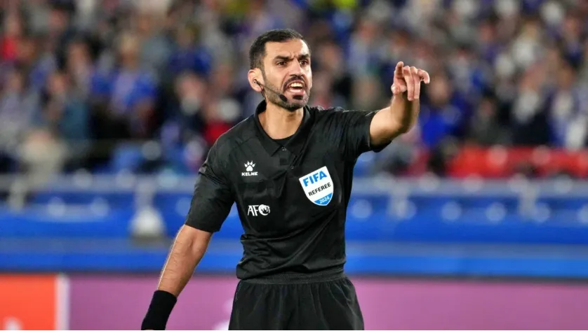 Trọng tài Salman Ahmad Falahi. Ảnh: Getty