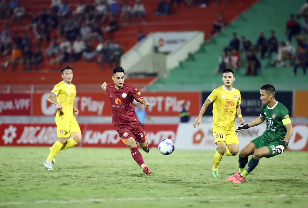 Bình Định liệu có tận dụng được sự suy yếu về lực lượng của Nam Định lúc này để giành điểm?