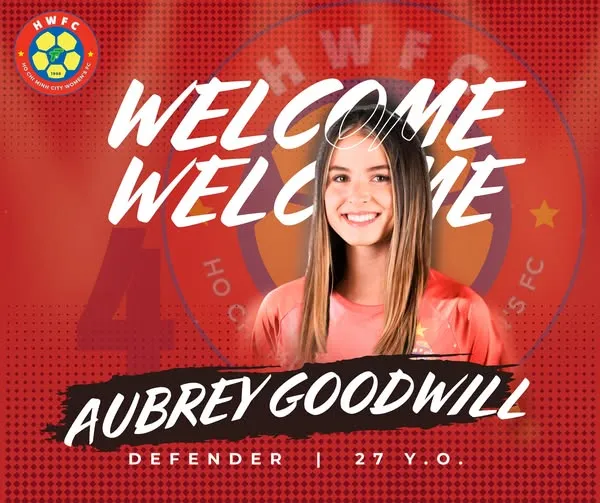 Hậu vệ Aubrey Goodwill. Ảnh: CLB nữ TPHCM