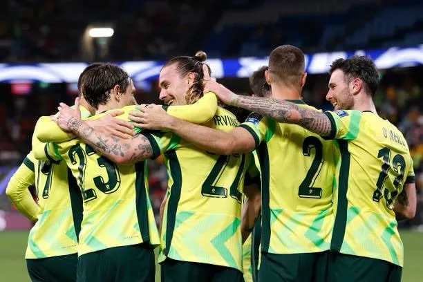 Australia chứng minh bản lĩnh khi đánh bại Indonesia với tỷ số 5-1. Ảnh: Getty