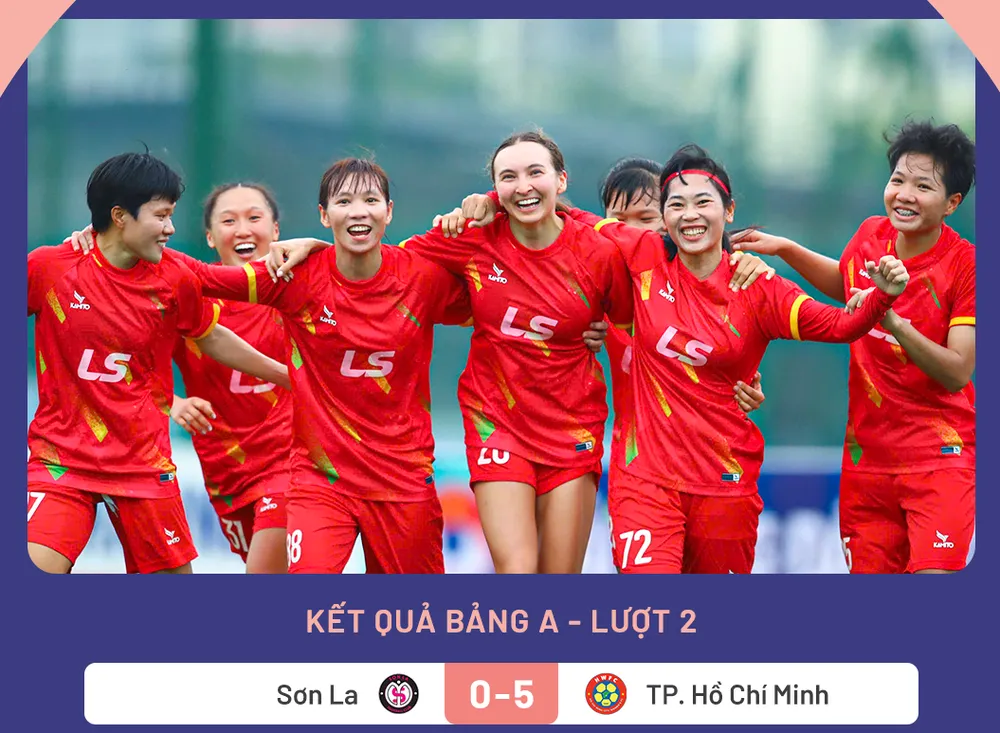 Đội TPHCM khởi đầu ấn tượng ở Cúp Quốc gia 2025.