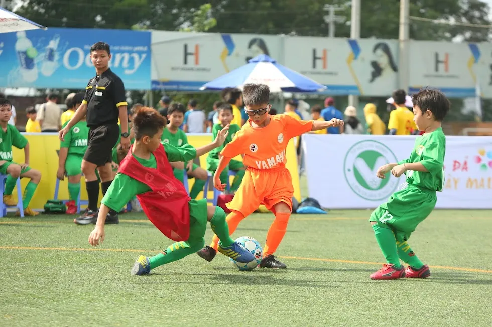 Giải bóng đá Nhi đồng TPHCM - Yamaha Cup 2025 có sự tham dự của 32 đội.
