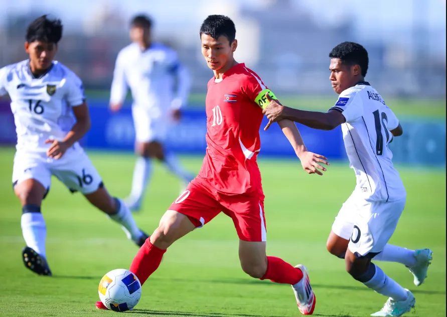 CHDCND Triều Tiên quá mạnh so với Indonesia. Ảnh: AFC