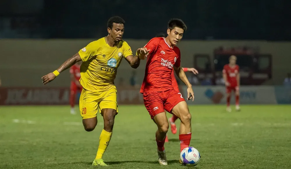 Lucas Ribamar đang thể hiện phong độ tốt trên hàng công CLB Thanh Hóa.