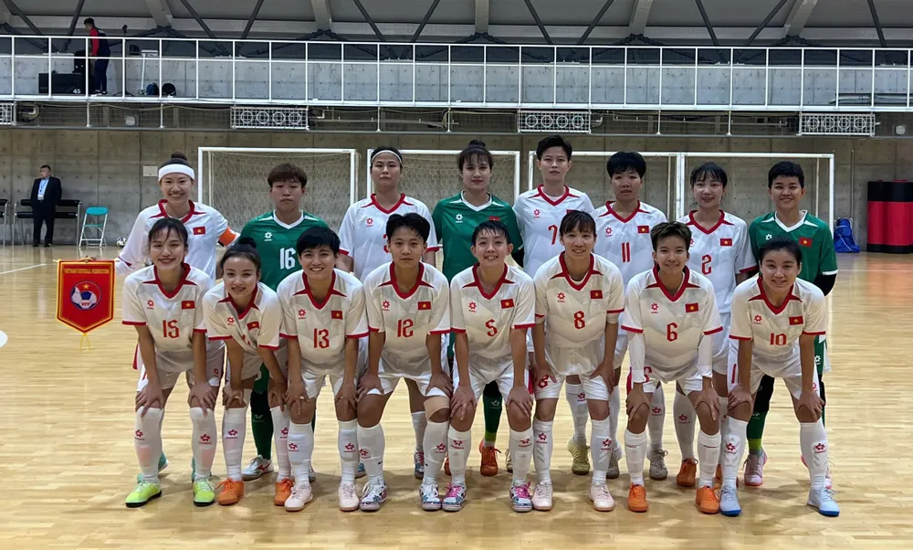 Đội tuyển futsal nữ Việt Nam sẵn sàng bước vào VCK châu Á.