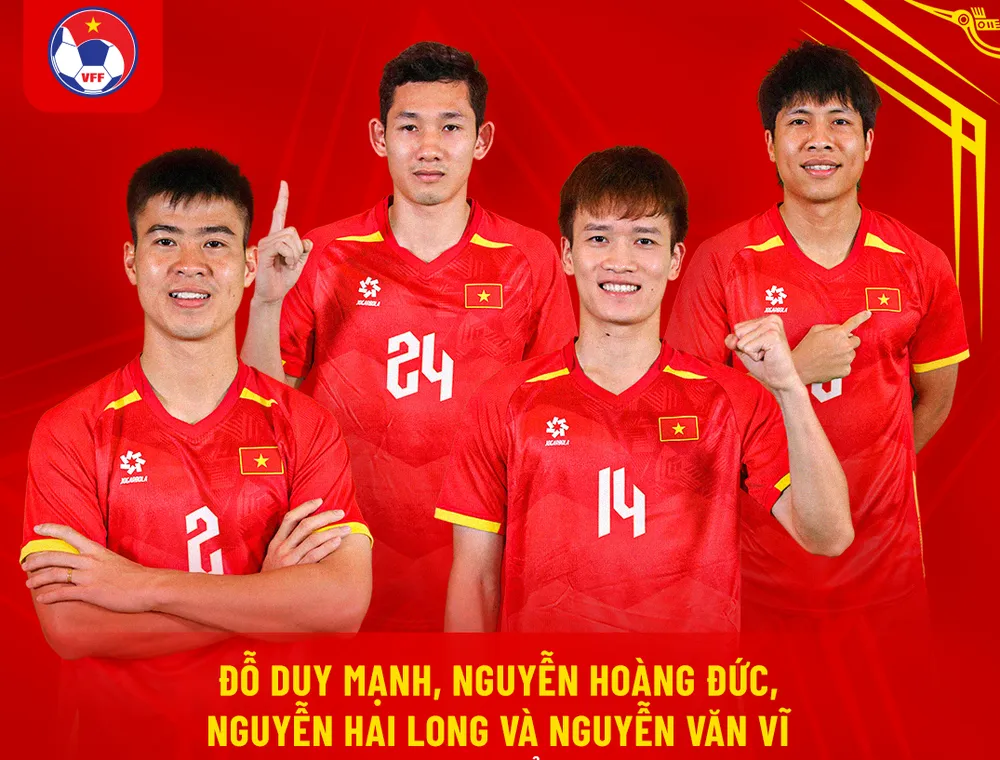 4 tuyển thủ Việt Nam sẽ cùng HLV Kim Sang-sik góp mặt vào đội hình ASEAN All Stars