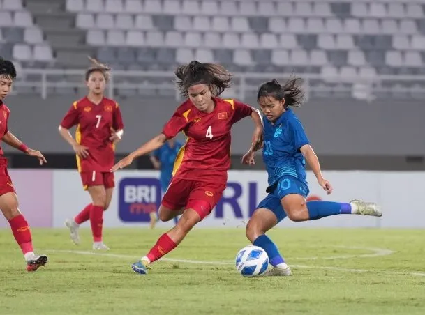 Đội U19 nữ Việt Nam đứng nhì giải Đông Nam Á 2023 khi thua Thái Lan ở trận chung kết.