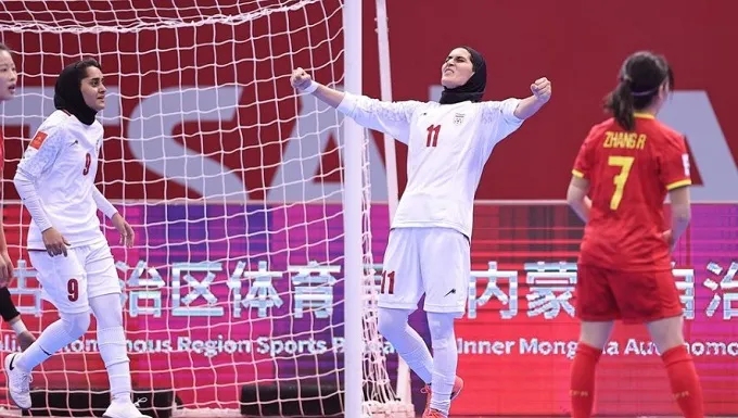 Iran giành vé thứ 3 của châu Á tham dự VCK futsal World Cup nữ 2025. Ảnh: AFC