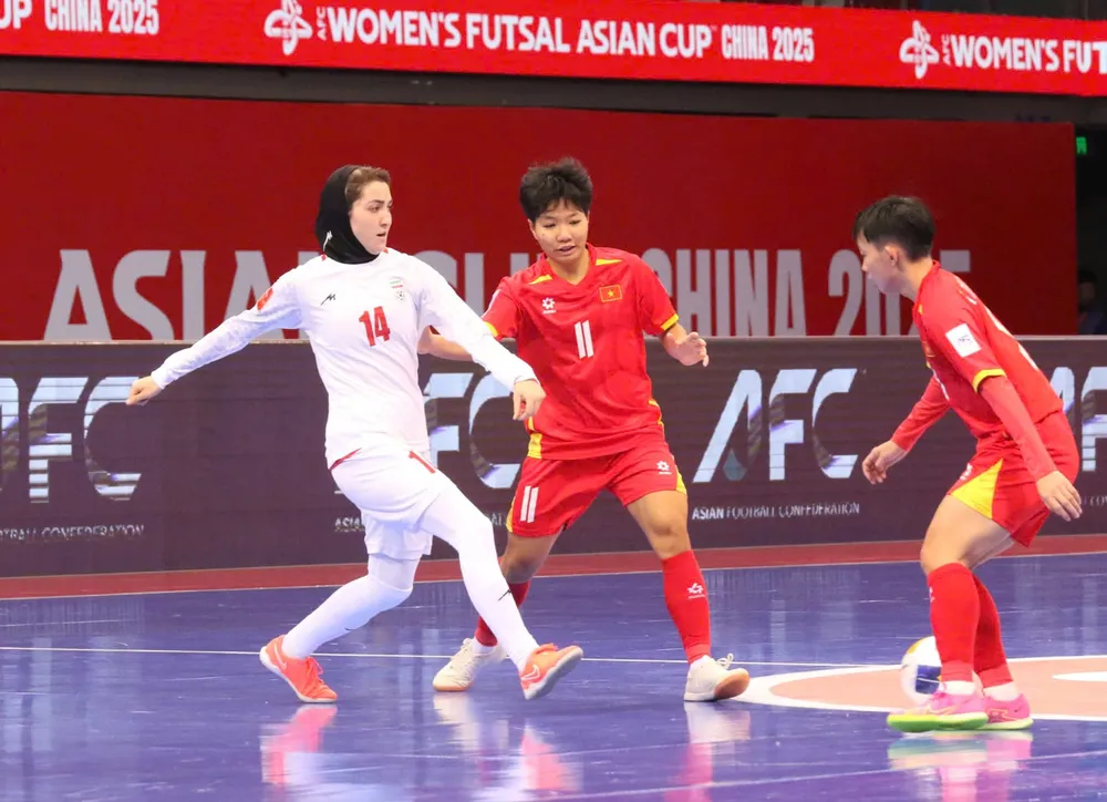 Iran là 1 trong 4 đại diện của châu Á góp mặt ở VCK futsal World Cup nữ 2025