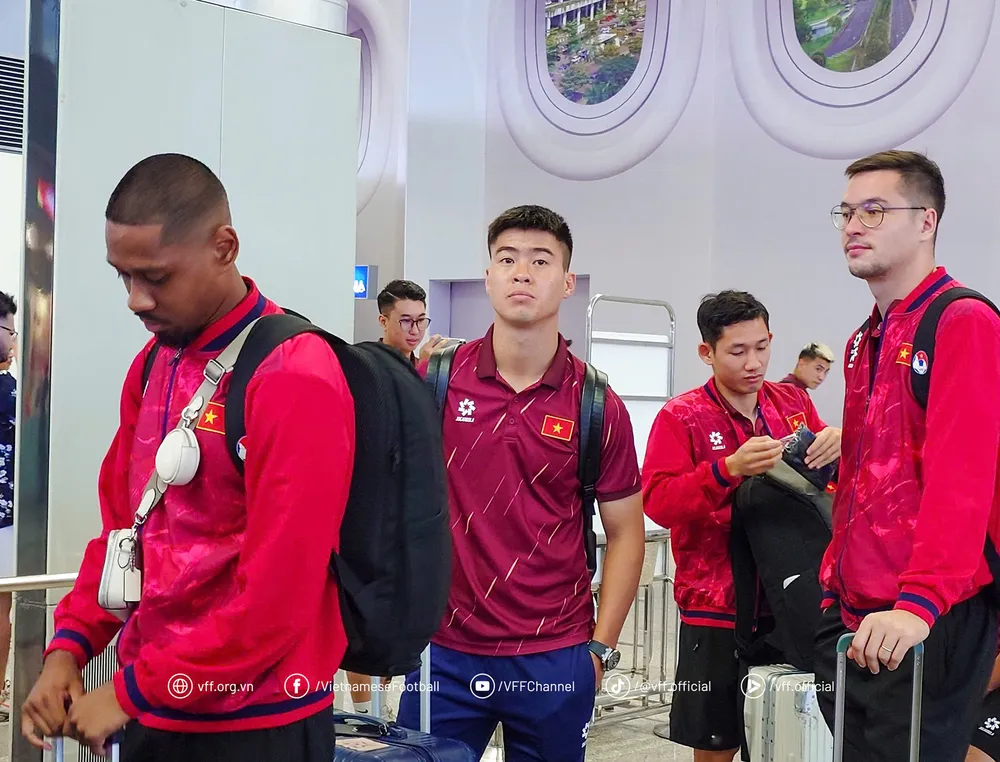 Những trụ cột ở hàng thủ đội tuyển Việt Nam với Quang Vinh, Duy Mạnh và Nguyễn Filip.