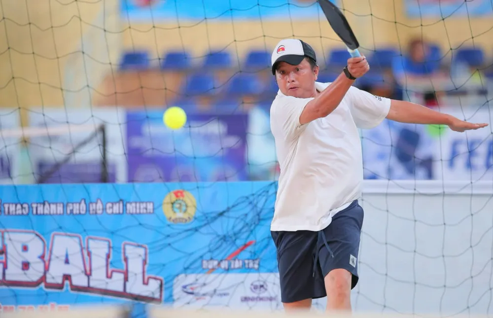 Môn pickleball năm nay thu hút hơn 150 vận động viên tranh tài.