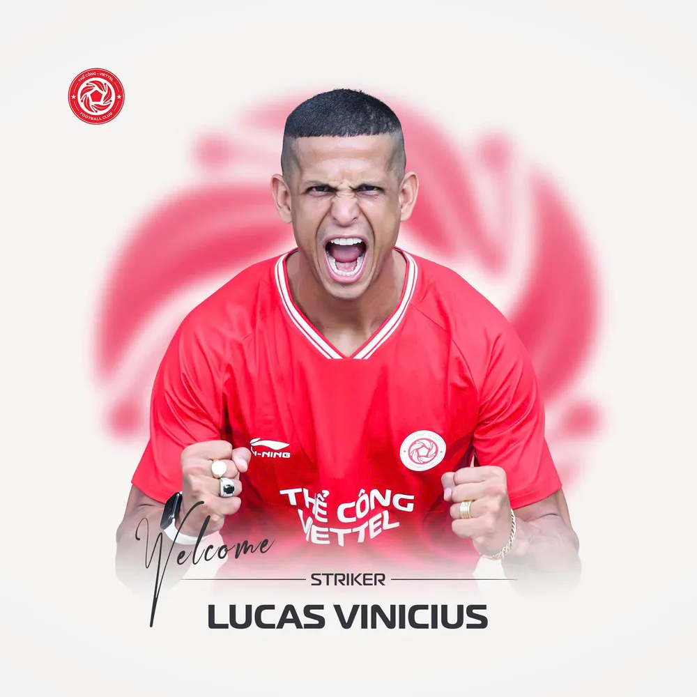 Viettel FC sẽ là CLB thứ 4 mà Vinicius thi đấu kể từ khi gia nhập V-League.