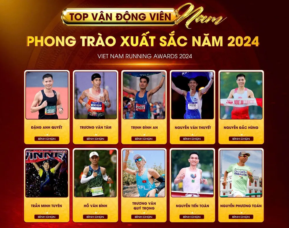 Gala vinh danh sẽ diễn ra vào ngày 28-6 tại TPHCM.