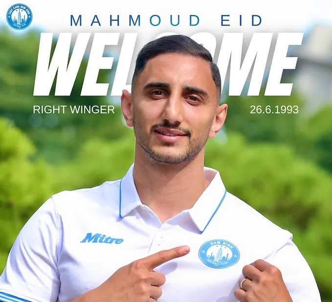 Tiền đạo Mahmoud Eid