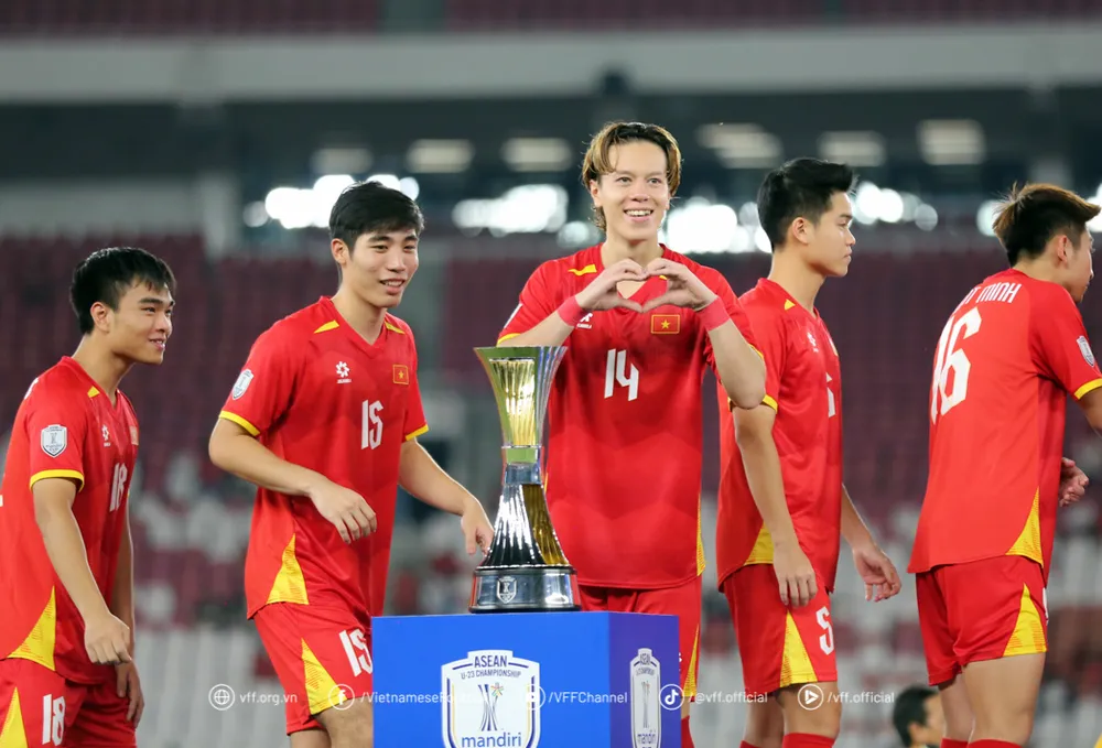 Viktor Le cần phải phấn đấu nhiều hơn trong thời gian tới nếu hy vọng tìm chỗ đứng ở đội hình chính U23 Việt Nam.