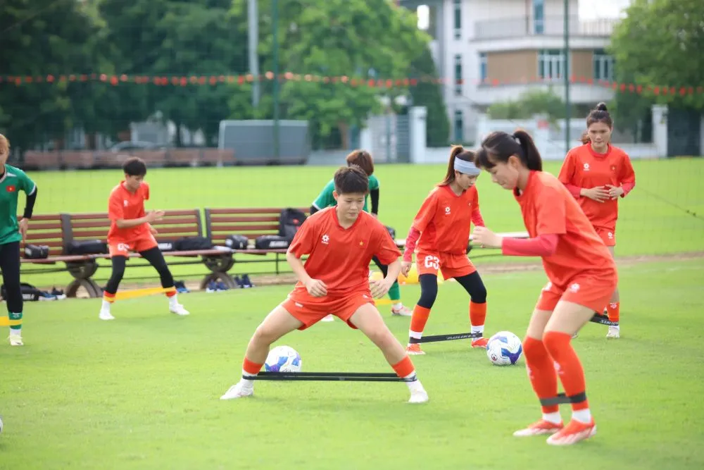 Đội tuyển U20 nữ Việt Nam tích cực chuẩn bị cho vòng loại giải châu Á 2026.