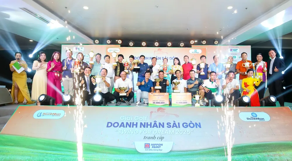 Những golfer xuất sắc nhất giải được vinh danh.jpeg
