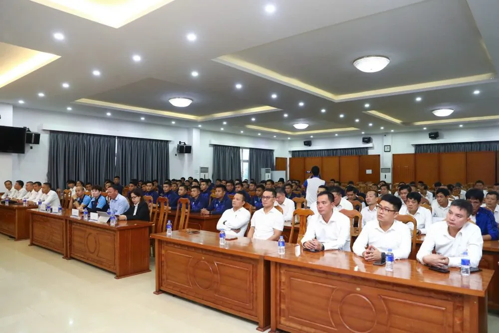 Lớp tập huấn diễn ra trong 5 ngày, từ 9 đến 14-12.