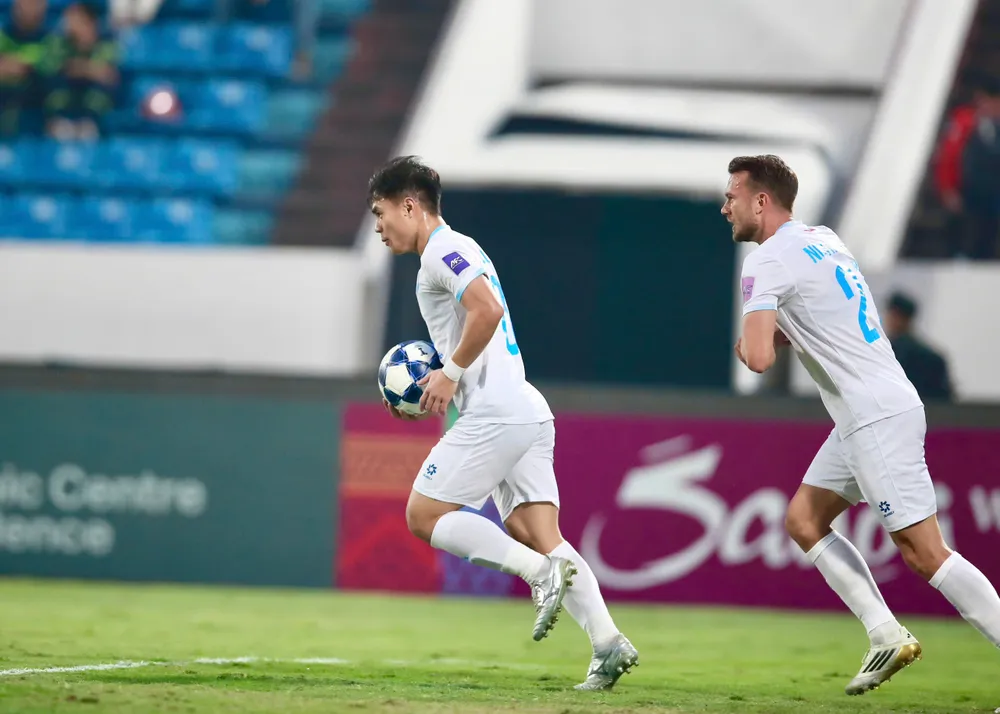 Trút "mưa bàn thắng" vào lưới Eastern nhưng Nam Định vẫn dừng chân ở vòng đấu bảng AFC Champions League 2025-2026.