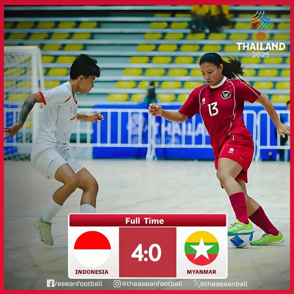 Môn futsal nữ, Philippines và Indonesia cùng giành chiến thắng