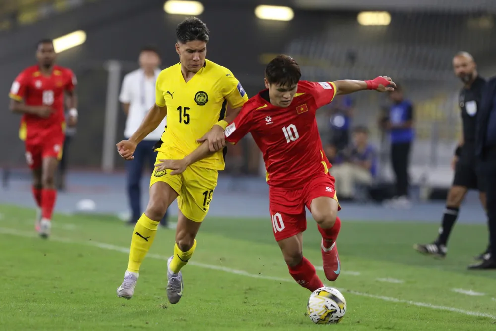 Malaysia mạnh lên bất ngờ sau khi nhập tịch ồ ạt từ vòng loại Asian Cup 2027. Ảnh; VFF