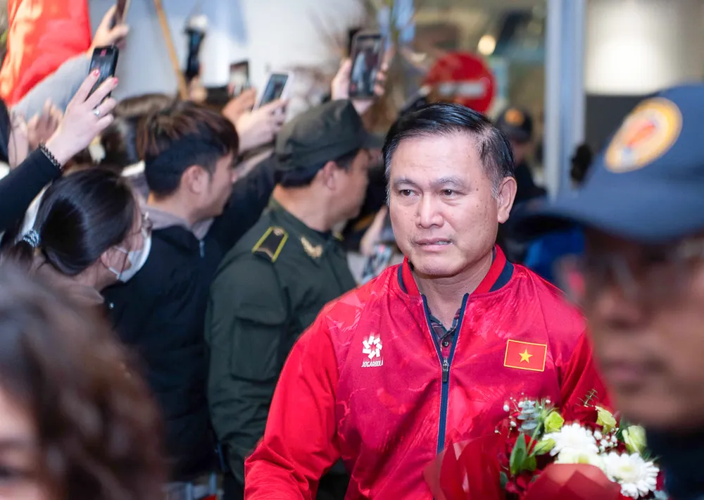 Phó Chủ tịch VFF Trần Anh Tú, trưởng đoàn U23 Việt Nam tại giải U23 châu Á 2026.