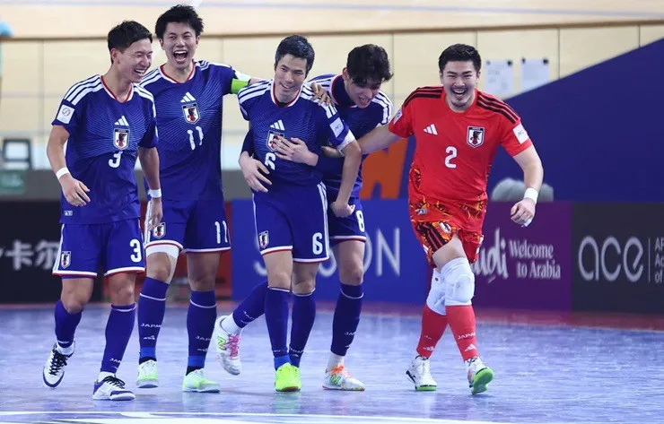 Đội tuyển futsal Nhật Bản thắng dễ Afghanistan