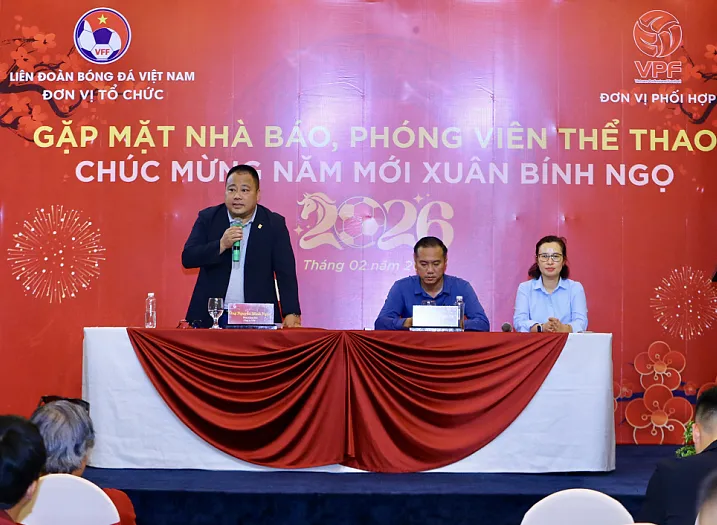 Tổng Giám đốc Công ty VPF Nguyễn Minh Ngọc chia sẻ cùng giới truyền thông phía Nam tại buổi gặp mặt.