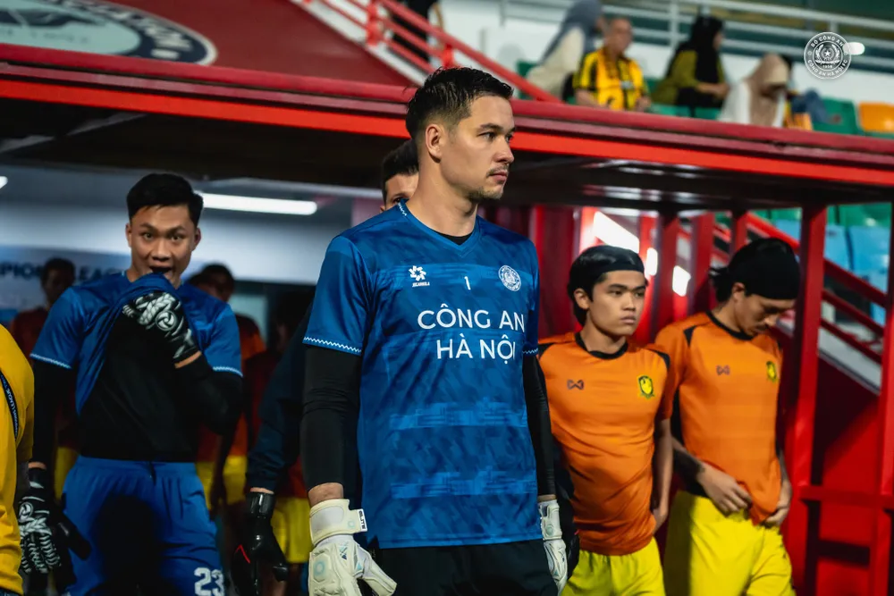 CLB Công an Hà Nội chia tay AFC Champions League Two 2025-2026 khi để thua Tampines Rovers với tổ tỷ số 1-6. Ảnh: CAHN FC