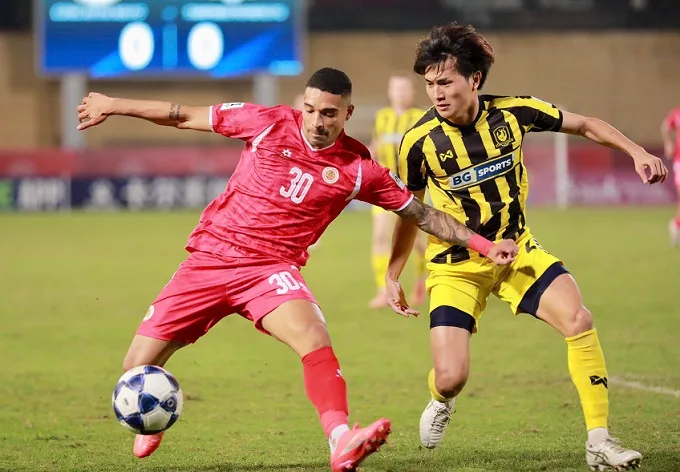 CLB Công an Hà Nội phải thắng cách biệt tối thiểu 4 bàn mới lấy vé vào Tứ kết AFC Champions League 2025-2026. Ảnh; MINH TUẤN