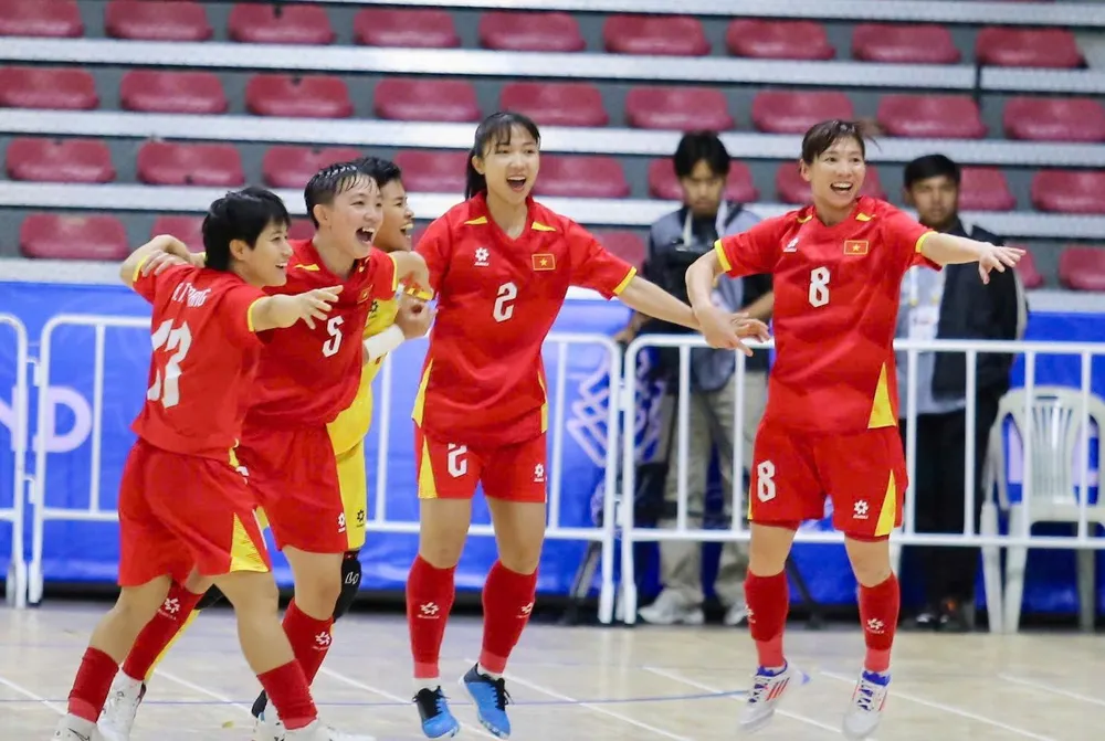Đội tuyển futsal nữ Việt Nam đang là đương kim vô địch Đông Nam Á.