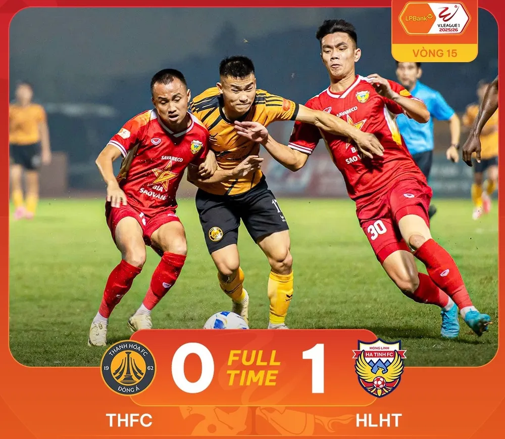 Thanh Hóa thua trận ở phút bù giờ