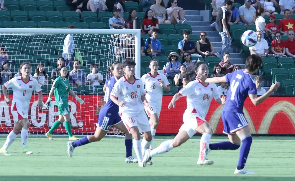 Đội tuyển nữ Việt Nam dừng bước tại Asian Cup 2026 sau trận thua 0-4 trước Nhật Bản.