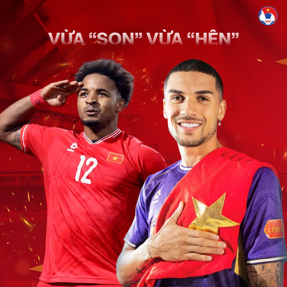 Hai chân sút nhập tịch của đội tuyển Việt Nam. 