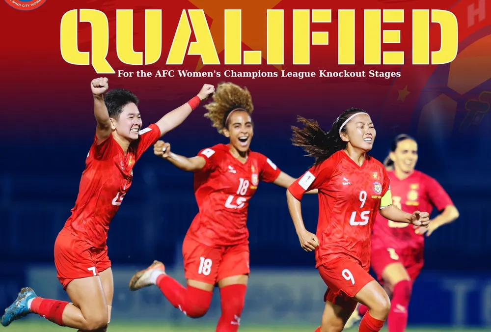 CLB nữ TPHCM tiến đến mục tiêu tiến xa ở giải châu Á mùa này. Ảnh: CLB