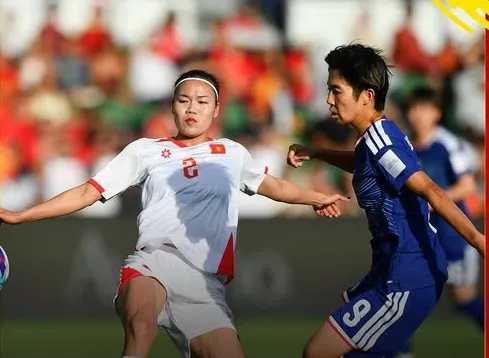 Đội tuyển nữ Việt Nam thi đấu không đạt yêu cầu tại Asian Cup 2026. Ảnh: VFF