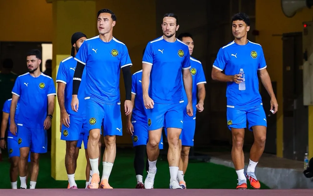 Malaysia vẫn giữ được bộ khung hùng hậu cho cuộc so tài vào tối 31-3 tới đây với đội tuyển Việt Nam. Ảnh: FAM