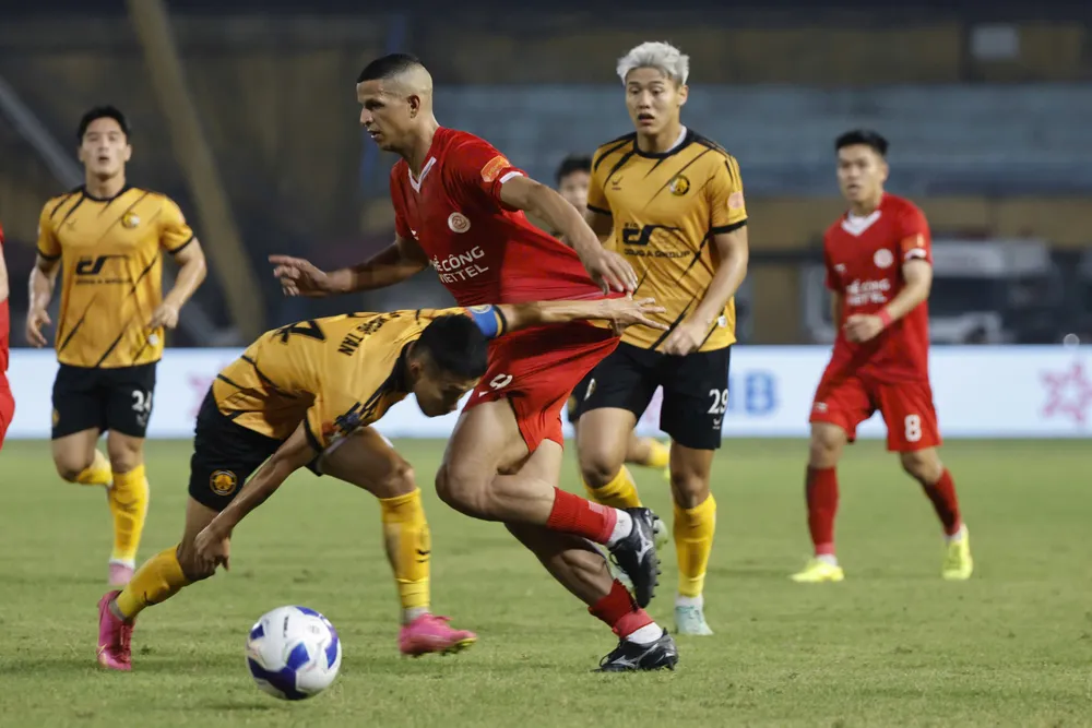 Thanh Hóa đã có trận đấu khá tốt trước Viettel và để thua bởi tình huống đá phạt 11m. Ảnh: MINH HOÀNG