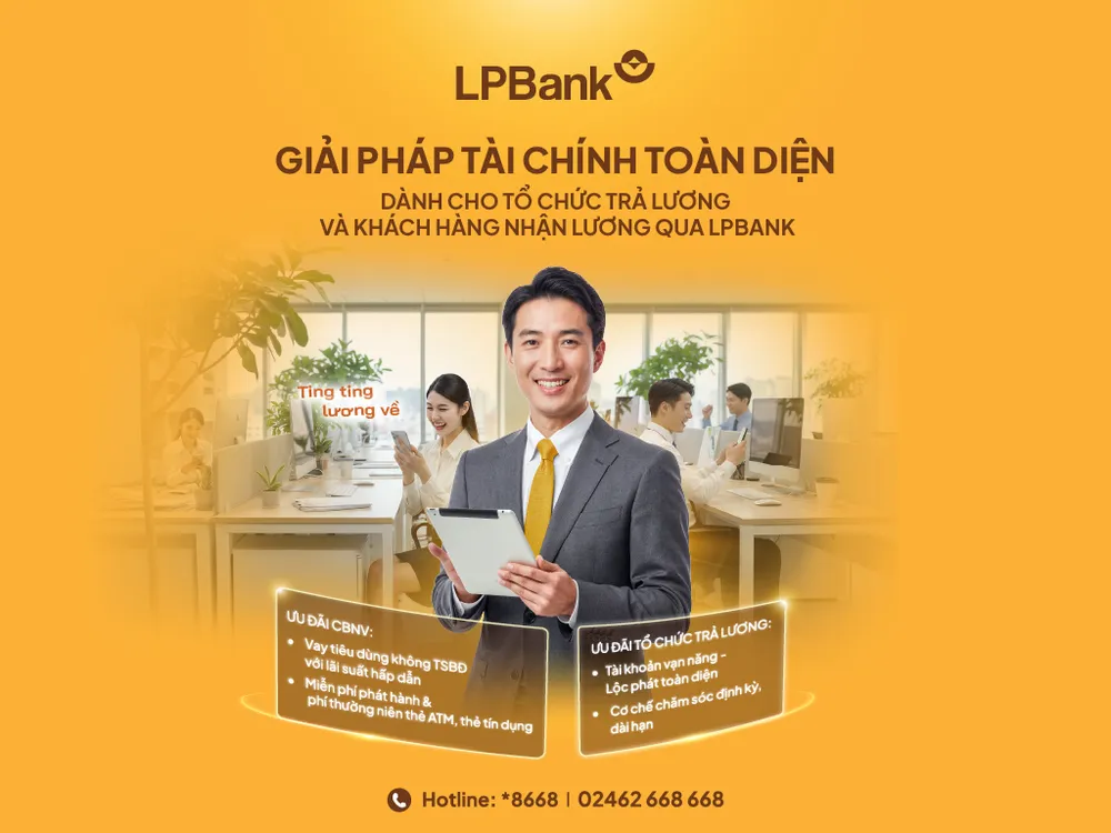 Giải pháp tài chính toàn diện từ LPBank: Hướng đi giúp doanh nghiệp tối ưu vận hành và nguồn lực.