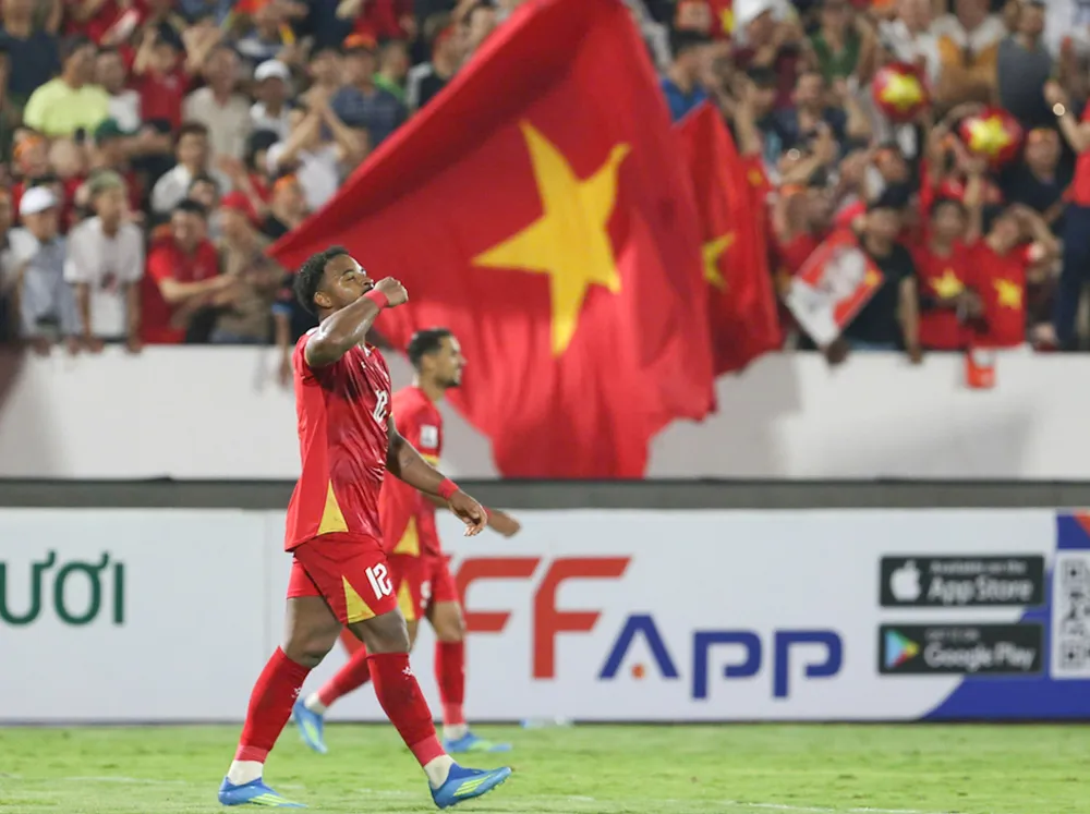 Đội tuyển Việt Nam khép lại vòng loại với thành tích 6 trận toàn thắng.