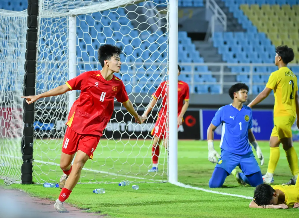 U17 Việt Nam sẵn sàng cho mục tiêu săn vé dự World Cup 2026. Ảnh: ĐOÀN NHẬT
