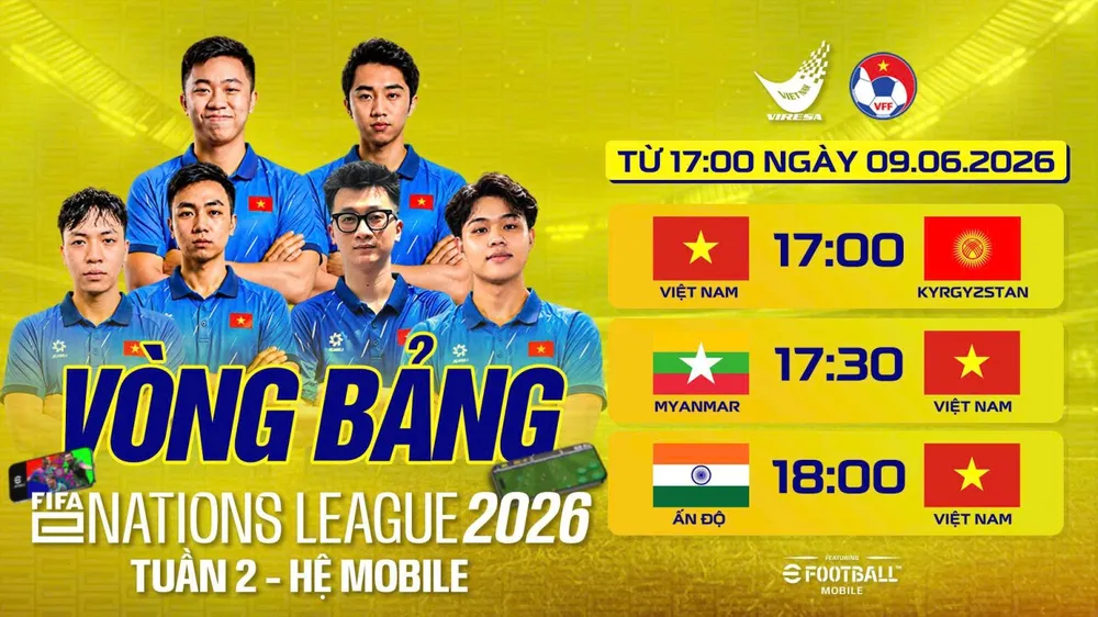 Khởi tranh FIFAe Nations League 2026