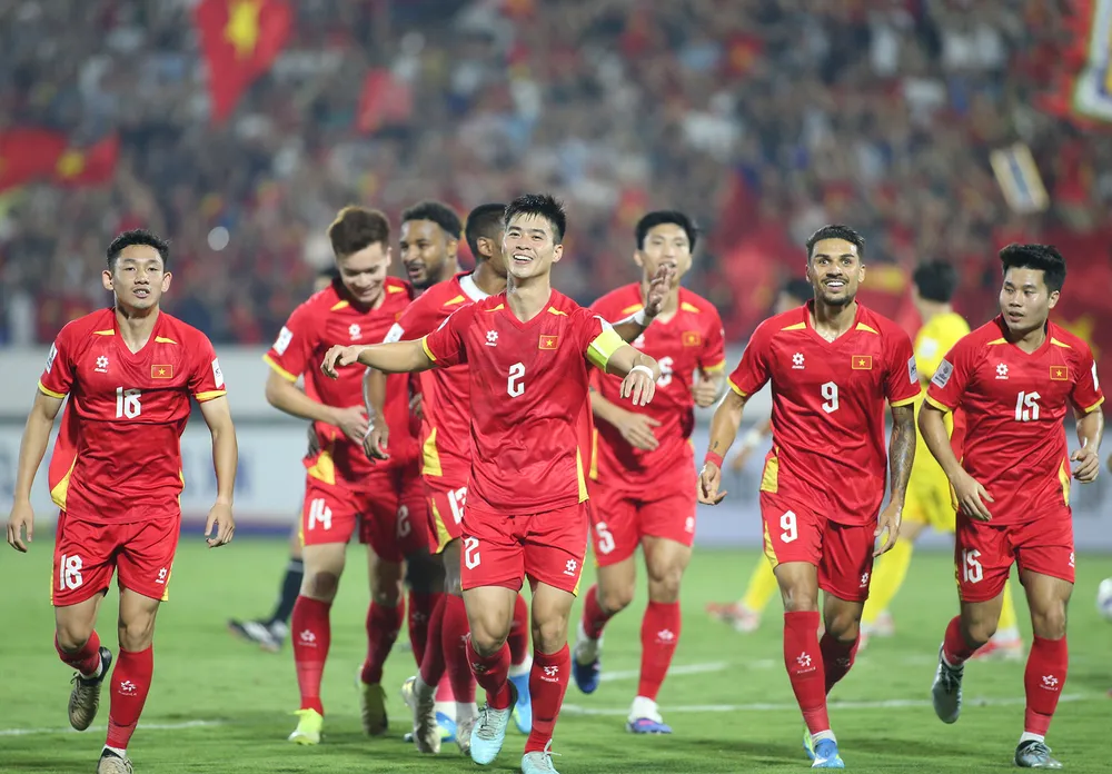 Chất lượng đội hình của tuyển Việt Nam lúc này được đánh giá cao để sẵn sàng mục tiêu bảo vệ ngôi vô địch ASEAN Cup 2026. Ảnh: S.N.
