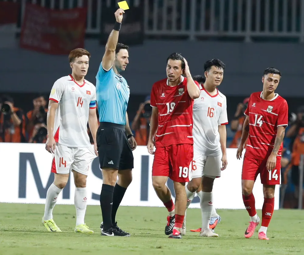 Indonesia ở vào thế khó sau trận thua 0-3 trước Việt Nam trên sân nhà. Ảnh: ANH KHOA