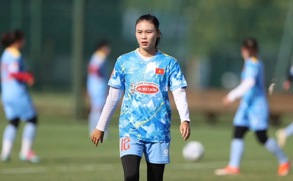 Tiền đạo kỳ cựu Hải Yến (Ảnh: ĐÔNG HUYỀN)