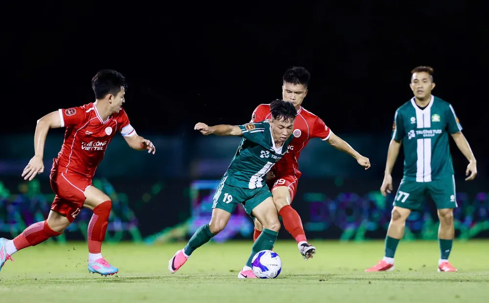 Đồng Nai hướng đến mục tiêu giành điểm đầu tiên tại V-League mùa này. Ảnh: PVF